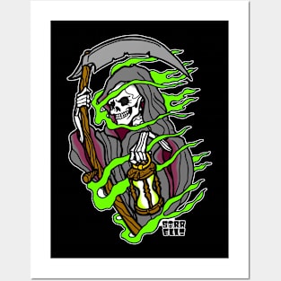 Old School Reaper Posters and Art